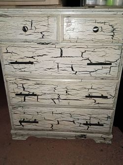 Antique distressed dresser