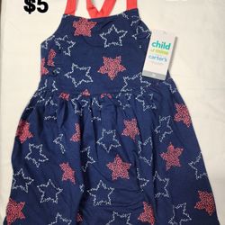 Child Of Mine 2T Patriotic Sundress NWT