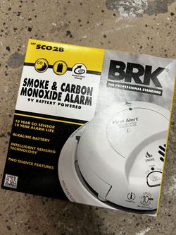 Brk Smoke & Carbon Monoxide Alarm