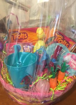 Trolls Easter basket