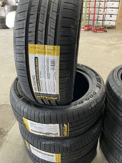 4 new tires 2355018 free install balance