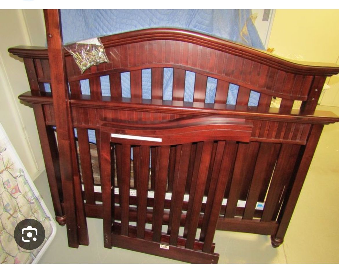 Crib Babi Italia Solid Wood