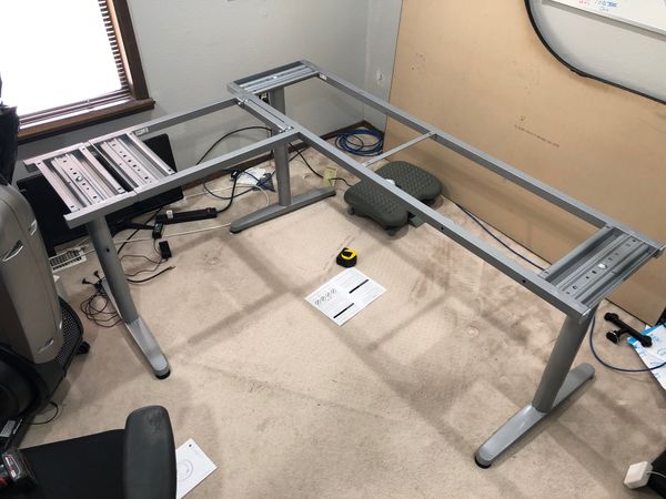 Ikea Galant Desk Frame For Sale In Renton Wa Offerup