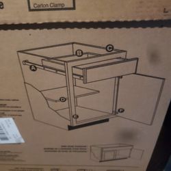 24" Kitchen or Bathroom  Cabinet 