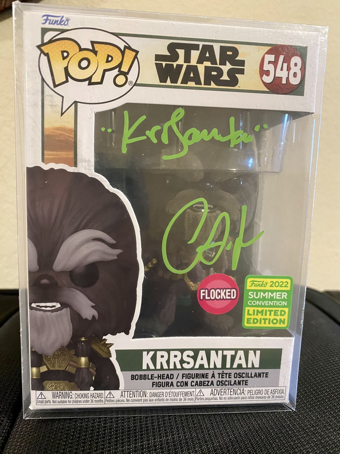 Krrsantan Signed Funko Pop