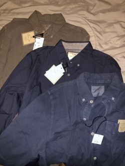 3 Oxford Shirts New With Tag Size Medium $40 For All 3