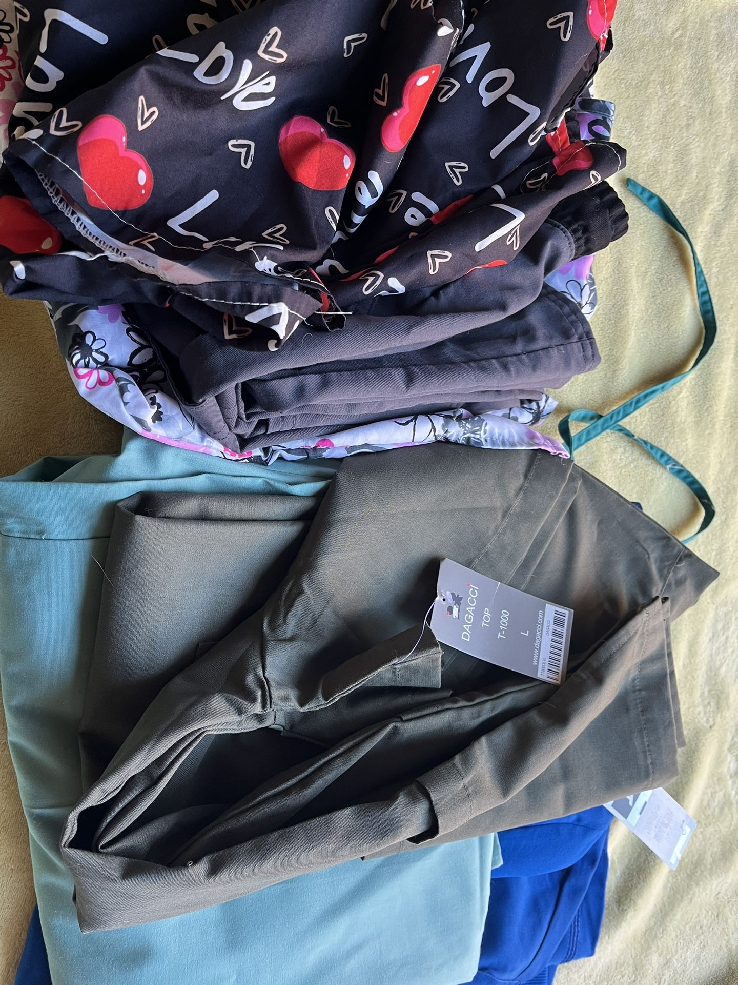 Women Scrubs Size L and XL