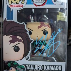 Tanjiro Kamado Signed Funko Pop