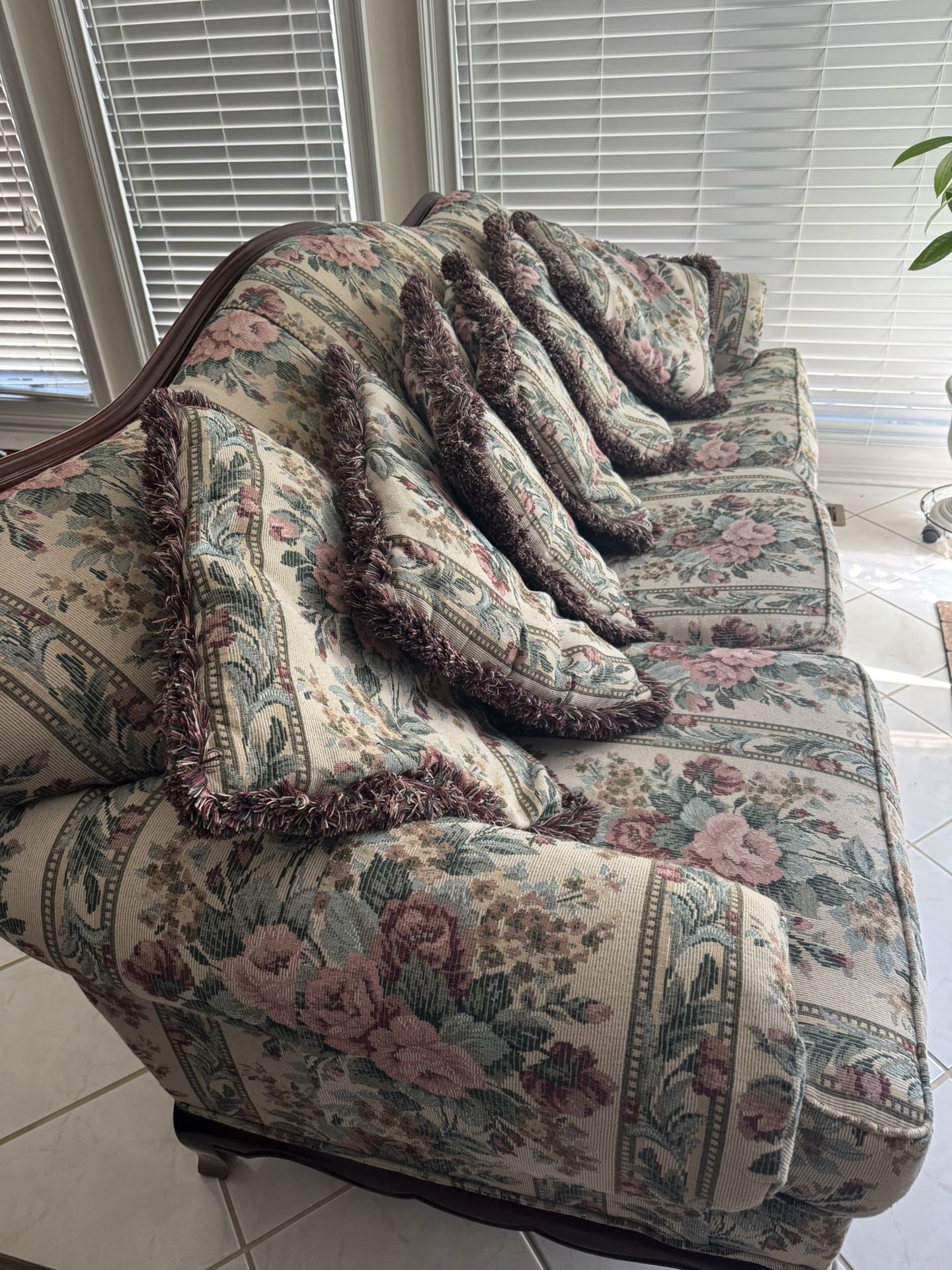 Sofa And Recliner Set For Sale(Broyhill)