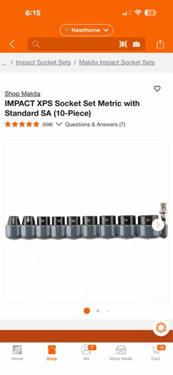 Makita socket set