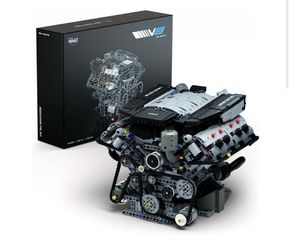 Nifeliz V8 Engine Building Set, Exclusive Advanced Collector's Engine Model, Physical Science Experi