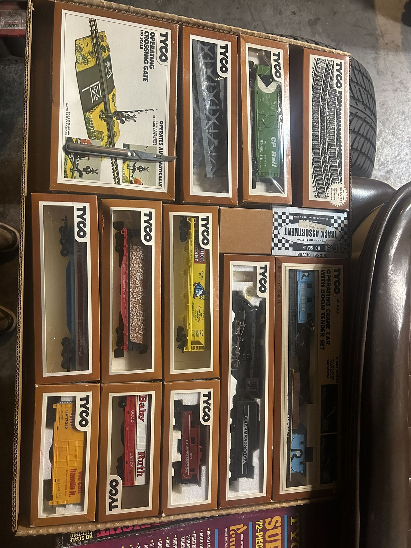 Vintage Tyco Train Set Complete New In Box