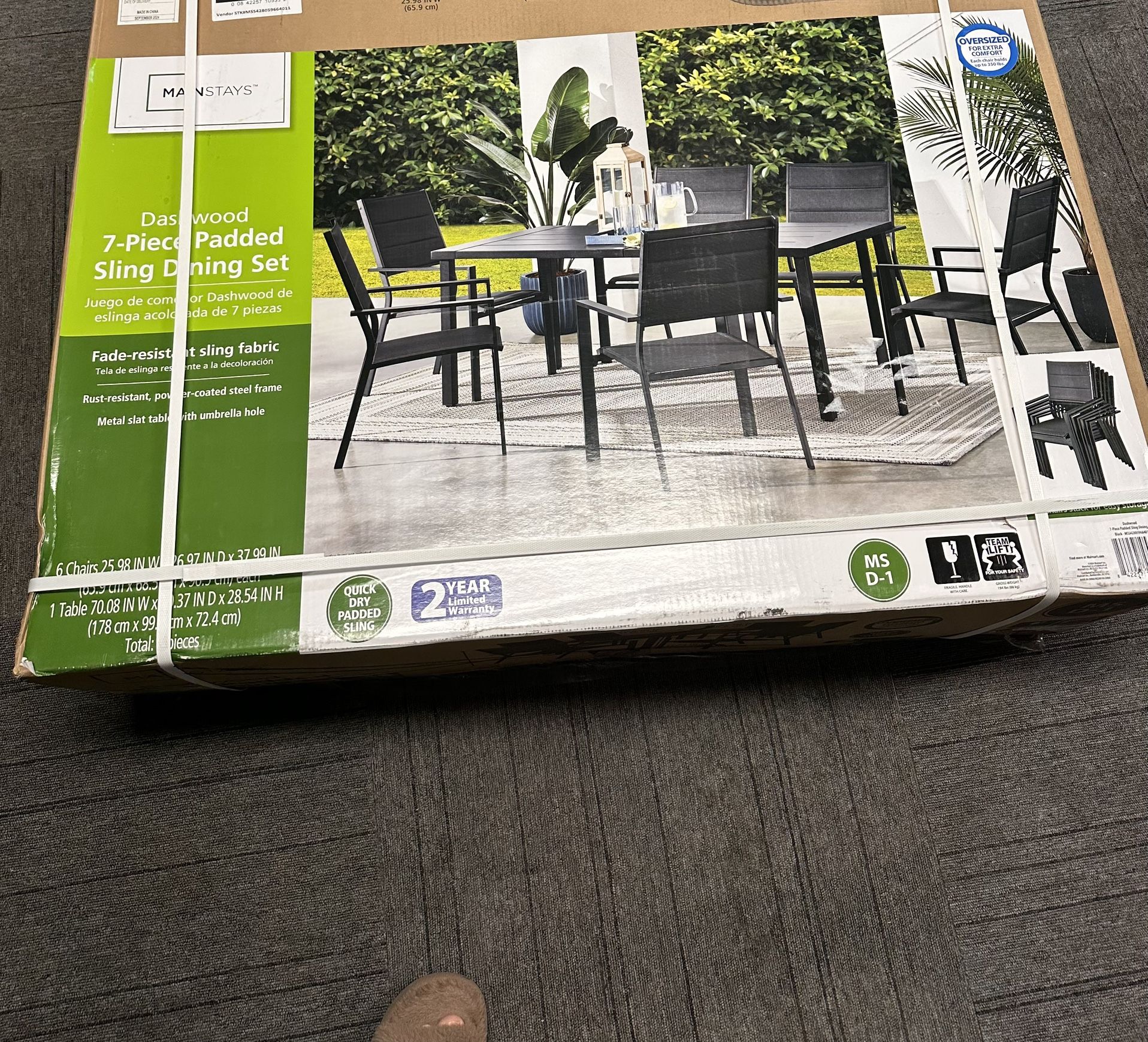 Outdoor Dinner Set