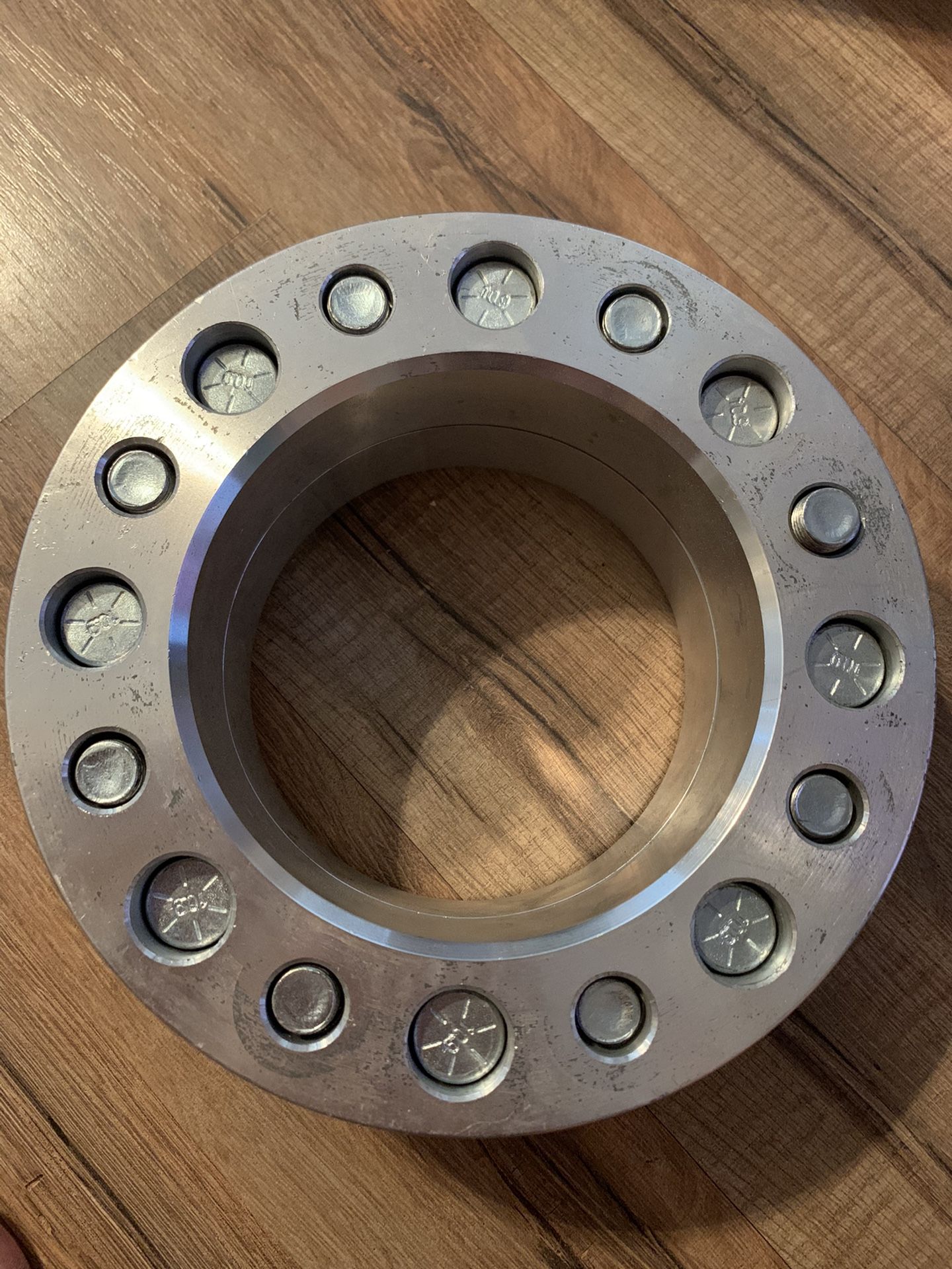 Chevy 8x6.5 steel wheel spacer 1 1/2 inch thick includes 2 spacers
