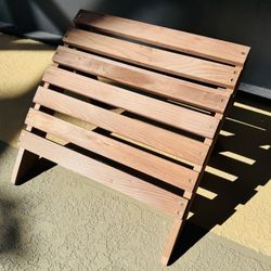 Adirondack Wooden Folding Chair Ottoman - Brand New - $15 - price is firm Windermere Pick up 