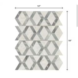 Marble Tile Mosaic - Peel N’ Stick