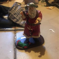 Vintage Paul Chang 16 inch tall Santa statue