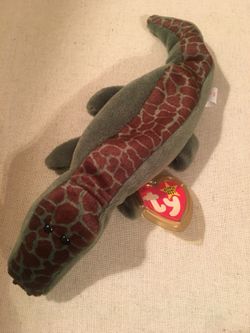 Retired ty Beanie very rare Ally the alligator