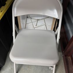 7 Folding Chairs 