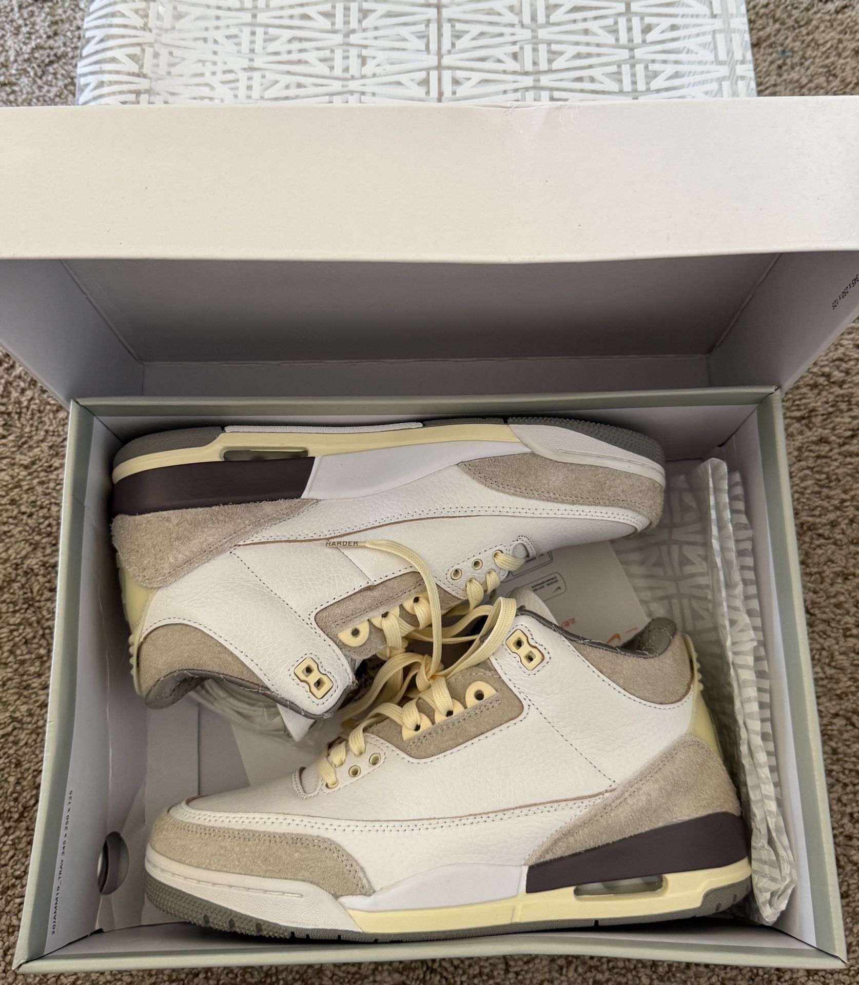 Jordan 3 Violet Ore A Ma Maniere