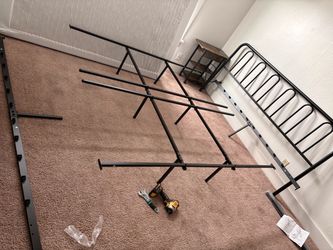 Queen bed frame
