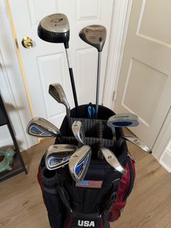 Callaway Big Bertha & Cobra Golf Club Set w/ Stand Bag - Complete Set