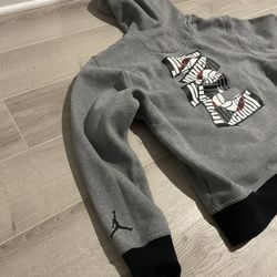 Grey Jordan Hoodie