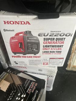 Honda Bluetooth Quiet Generator 