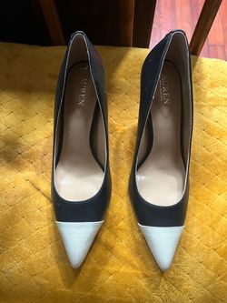 Lauren Ralph Lauren Two-Tone Pointed Toe Pumps