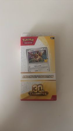 Pokemon 30th Celebration Knock out collection