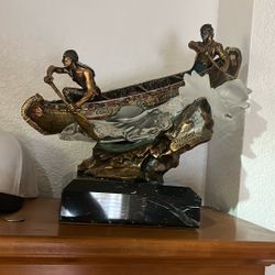 Saving The Skins Sculpture By C.A. Pardell