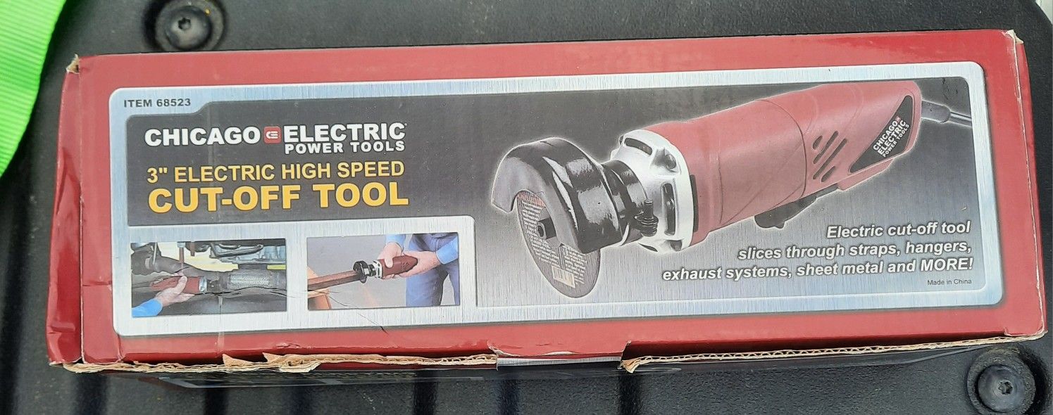 Chicago Electric 3" High-Speed Electric Cut-Off Tool. 68523
