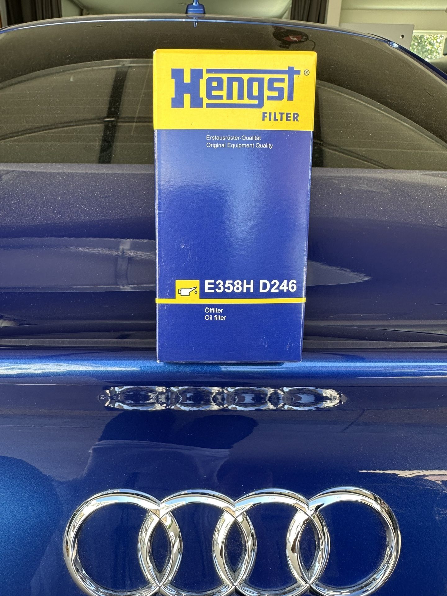 Hengst Engine Oil Filter 06L115562B E358H03 D246