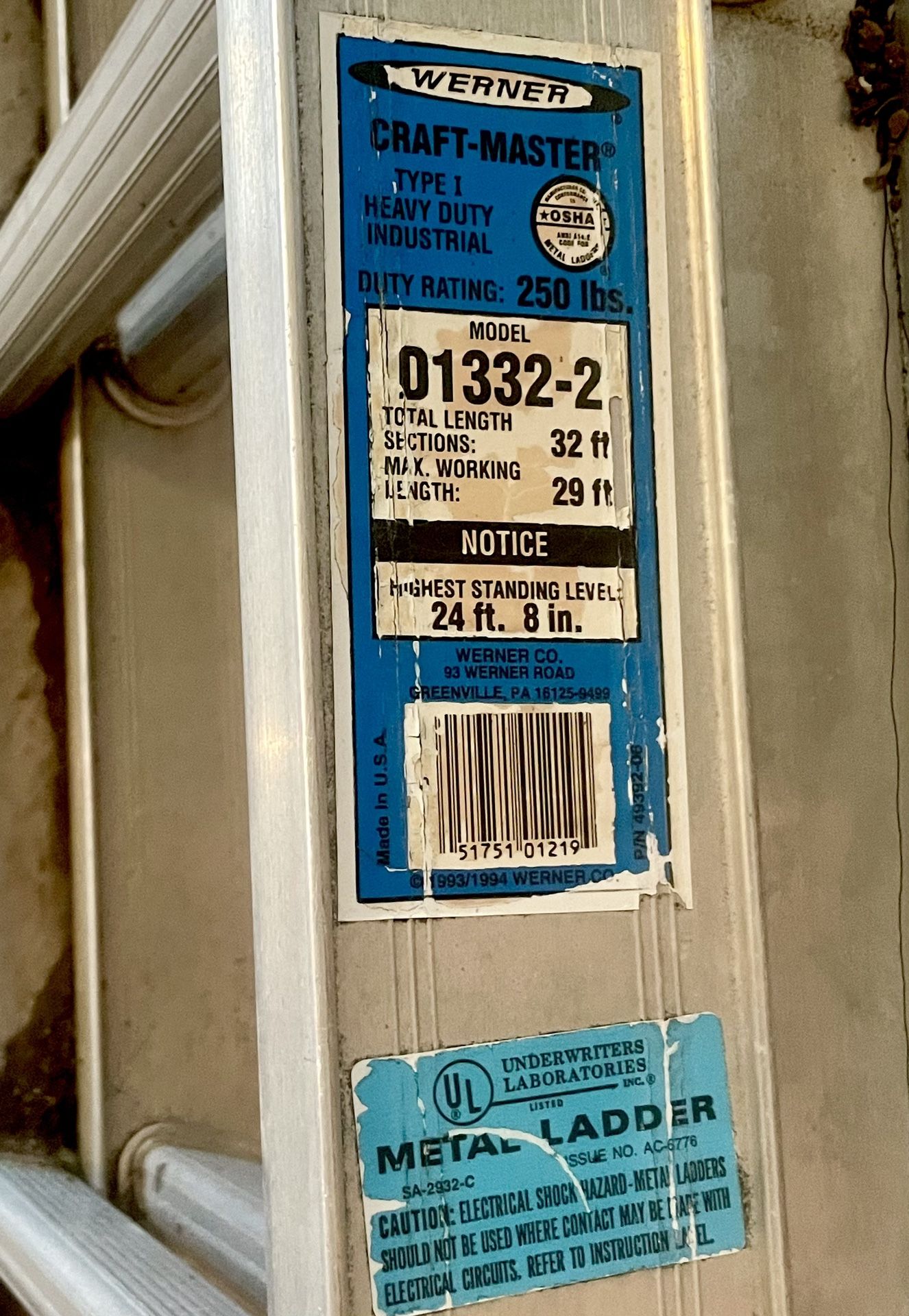 WERNER LADDER
