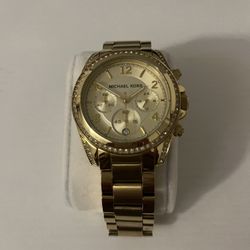 MK Gold Tone Women’s Watch 