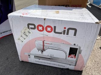 Poolin embroider machine