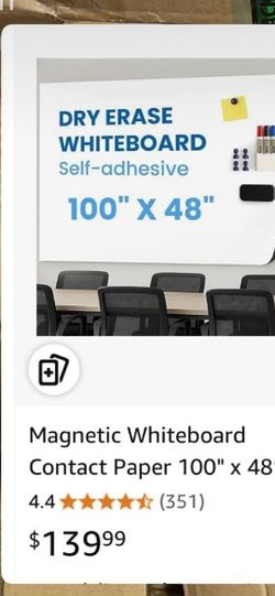 Self Adhesive Whiteboard $50