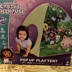 Gabbys Dollhouse Pop Up Play Tent New