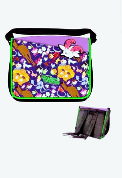 BRAVEST WARRIORS Deluxe Convertible LAPTOP Backpack Messenger Bag w/ Tech Panel