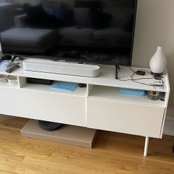 Media Console White 