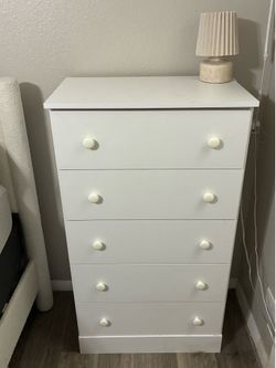 White dresser