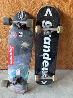 Two Used Skateboards