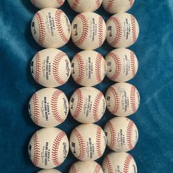 Professional Pearls Baseballs Lot Of 40
