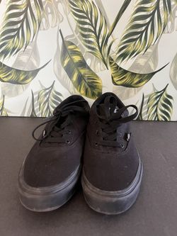 Black Vans 