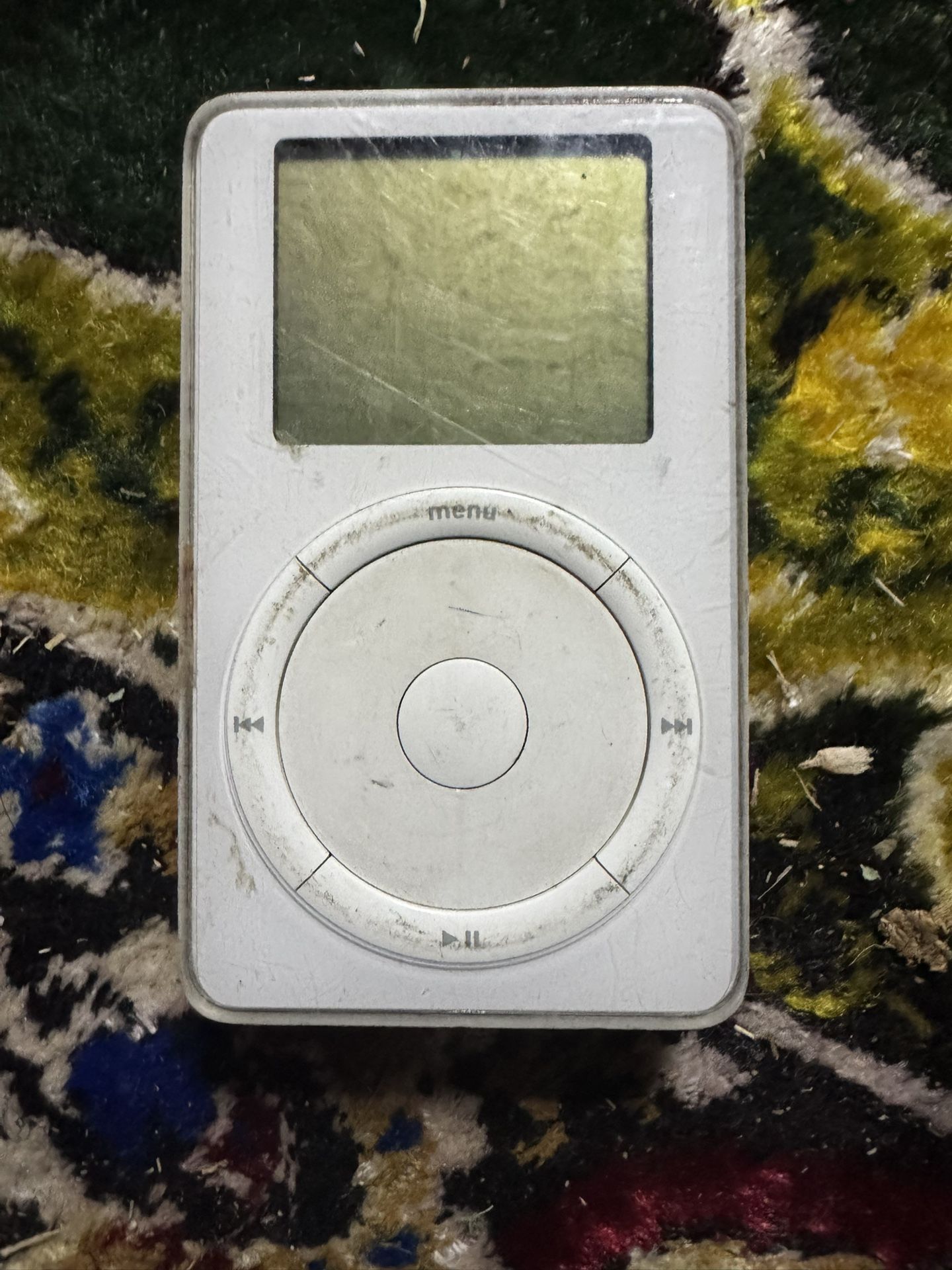 Vintage 4th Generation Ipod! No Charger, Untested! 20GB! For Collectors Or Parts!