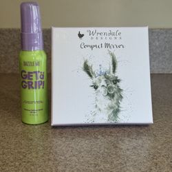 Dazzle Me Get A Grip Make Up Setting Spray & Llama Compact 