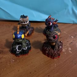 Skylanders Trap Team Mini Sidekick Lot Spry Drobit Terrabite Bop