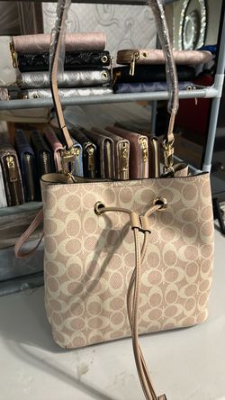 Coach Signature Bucket Bag