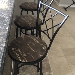 Bar Stools (Set of 3)