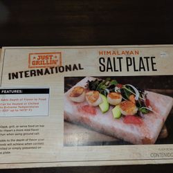 Just Grillin Himalayan Salt Plate 